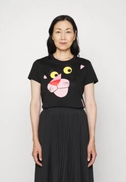 Desigual Pink Panther - T-Shirt Print - Black