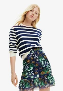 Desigual Sailor Stripes - Trui - Blue