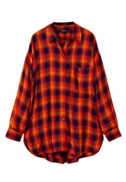 Desigual Oversize Plaid - Overhemdblouse - Red 9 Desigual Oversize Plaid - Overhemdblouse - Red -Desigual 70a46df59cb4477cb4319f4b56dec714 scaled