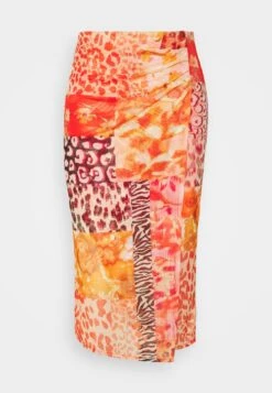 Desigual Fal Aria Patch - Wikkelrok - Orange 8 Desigual Fal Aria Patch - Wikkelrok - Orange -Desigual 725bd06351884cfe9051b746222d30b2