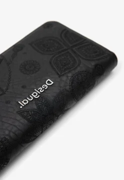 Desigual Large Floral Embroidery - Portemonnee - Black -Desigual 72c7d9771e5146f4ad0dcad95bf3b2bc scaled