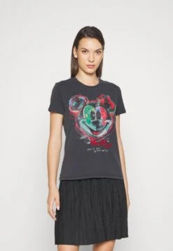 Desigual Mickey Arty - T-Shirt Print - Black -Desigual 72fbe29dabe6472fbbb10b4a33602433
