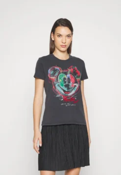Desigual Mickey Arty - T-Shirt Print - Black -Desigual 72fbe29dabe6472fbbb10b4a33602433 scaled