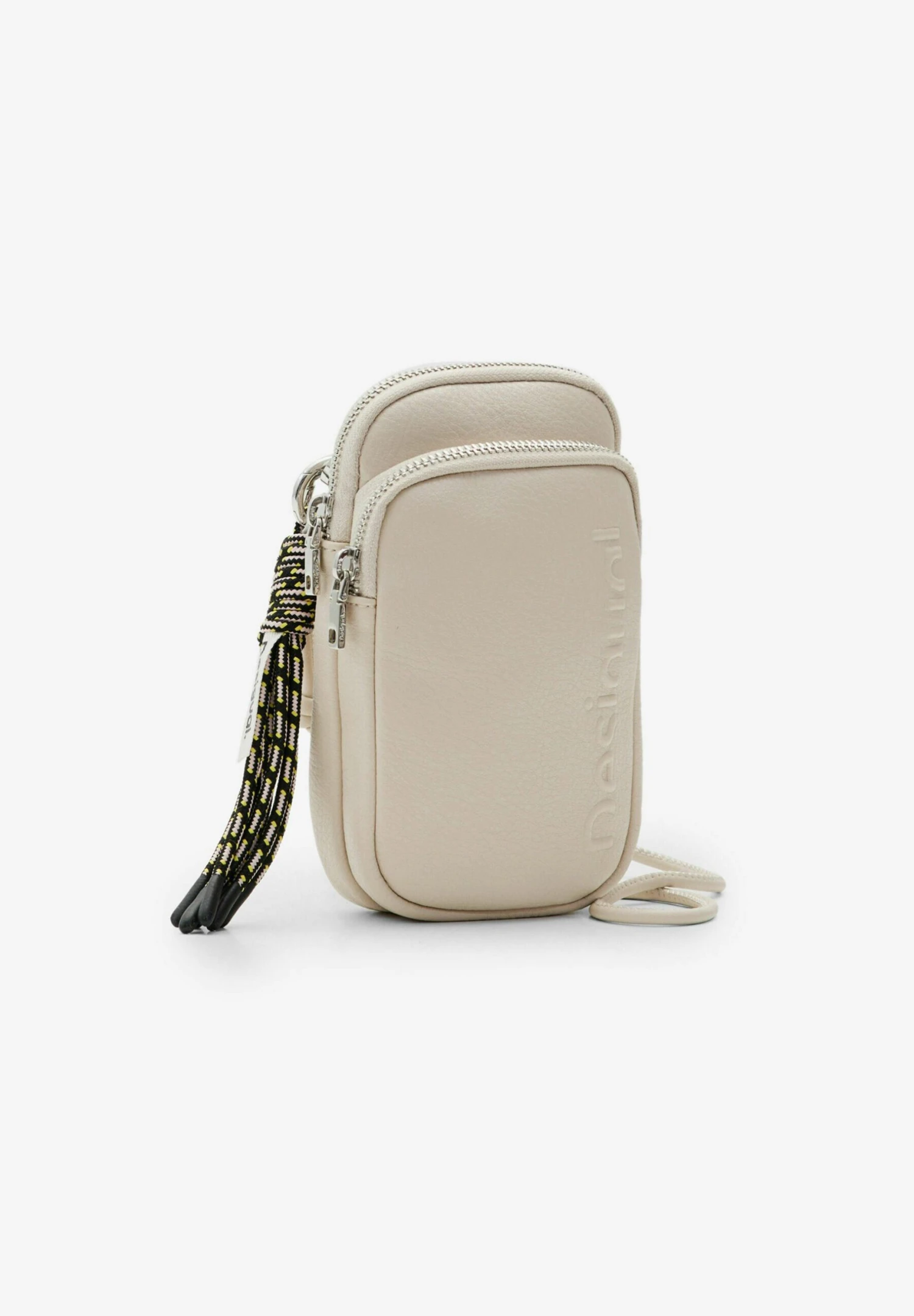 Desigual Effect Smartphone Pouch - Telefoonhoesje - Beige 2 Desigual Effect Smartphone Pouch - Telefoonhoesje - Beige - Afbeelding 2