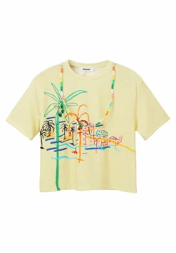Desigual Designed By M. Christian Lacroix - T-Shirt Print - Yellow 7 Desigual Designed By M. Christian Lacroix - T-Shirt Print - Yellow -Desigual 7802908b7bf2430a952ac862034c3d3c scaled