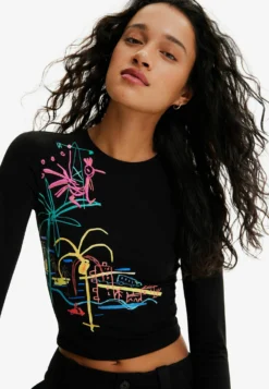 Desigual Artylim - Longsleeve - Black -Desigual 790c2a7f334b40a8a2a231b86c0c2284 scaled