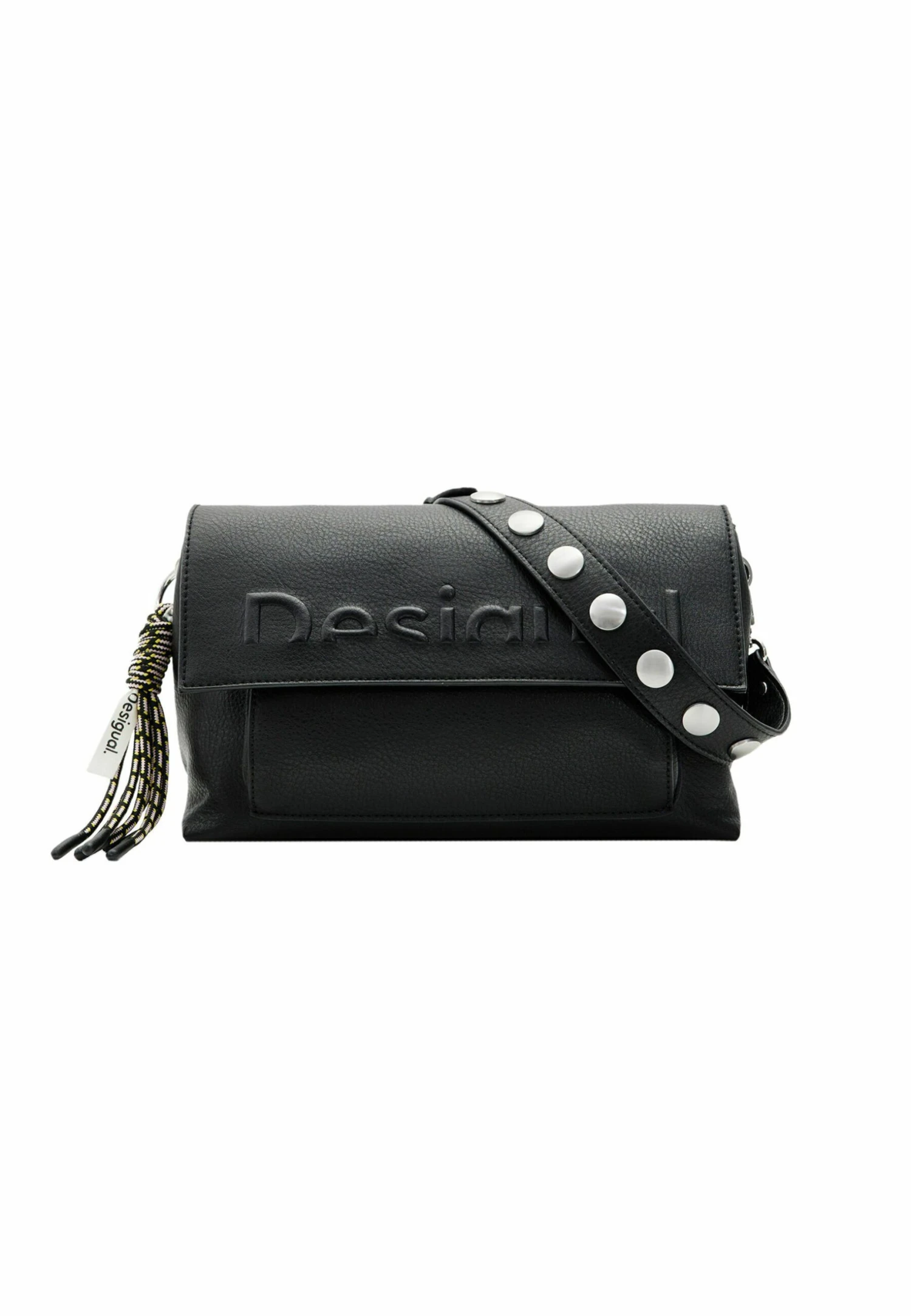 Desigual Midsize Half Logo - Schoudertas - Black 2 Desigual Midsize Half Logo - Schoudertas - Black - Afbeelding 2