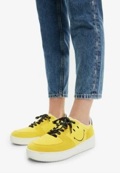 Desigual Towellingmiley® Platform - Sneakers Laag - Yellow