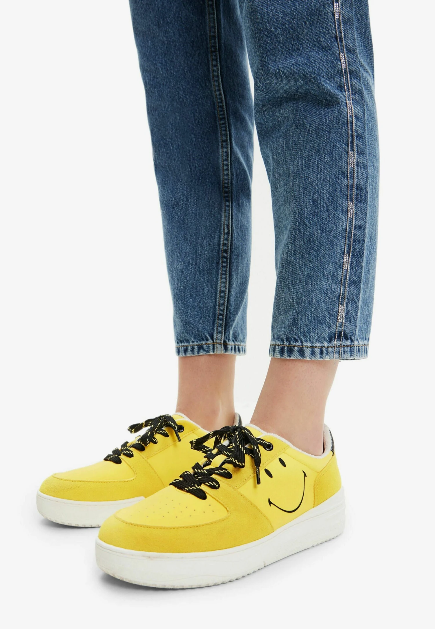 Desigual Towellingmiley® Platform - Sneakers Laag - Yellow 1 Desigual Towellingmiley® Platform - Sneakers Laag - Yellow