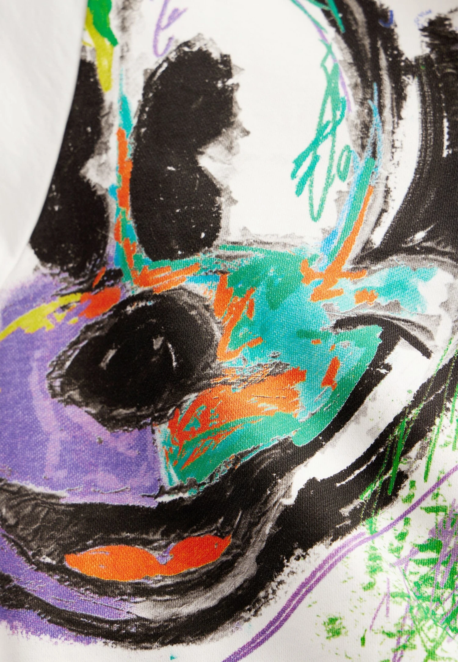 Desigual Arty Mickey Mouse- Sweater - White 5 Desigual Arty Mickey Mouse- Sweater - White - Afbeelding 5