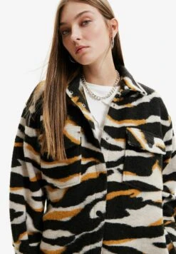 Desigual Long Zebra Over - Mantel - Beige 7 Desigual Long Zebra Over - Mantel - Beige -Desigual 7bb0aa11c8e74dada0a1f12fdebf8cbf