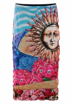 Desigual Slim Tulle - Kokerrok - Multi Coloured -Desigual 7bb444c040c24a2f88bc6734a8c48cc8