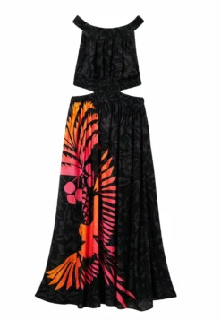 Desigual Tropical Cut Outmidi - Strandaccessoire - Black -Desigual 7bbe0b757f6f447782407f0ef2712300 scaled