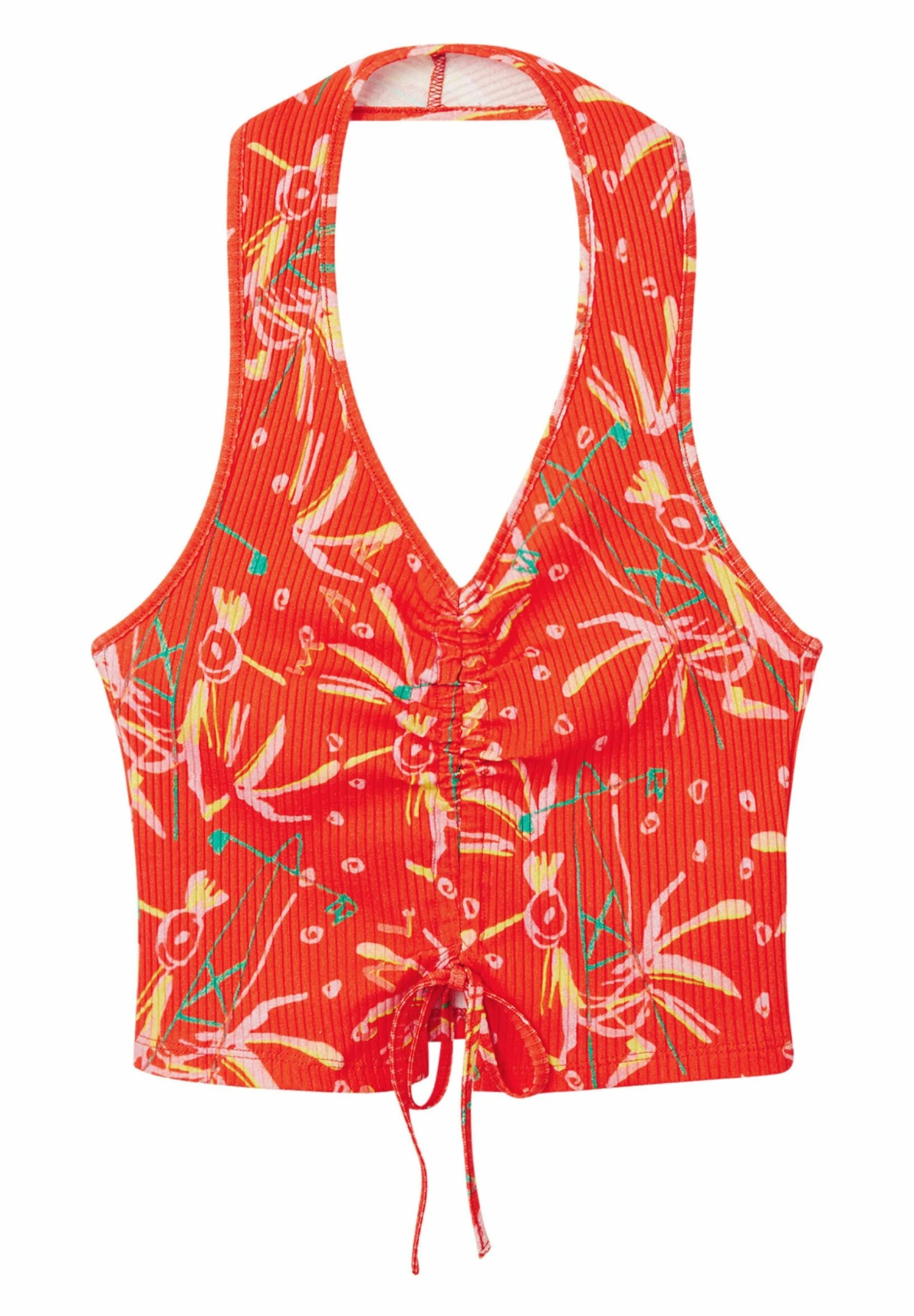 Desigual Designed By M. Christian Lacroix - Top - Red 5 Desigual Designed By M. Christian Lacroix - Top - Red - Afbeelding 5