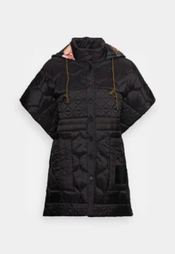 Desigual Poncho Psico Denali - Poncho - Black