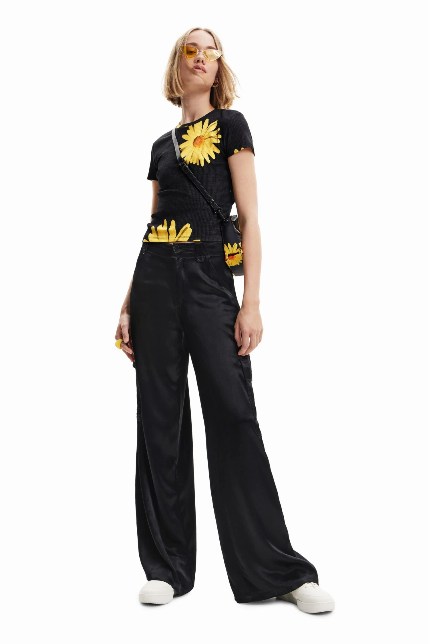 Desigual Marga - T-Shirt Print - Black 2 Desigual Marga - T-Shirt Print - Black - Afbeelding 2