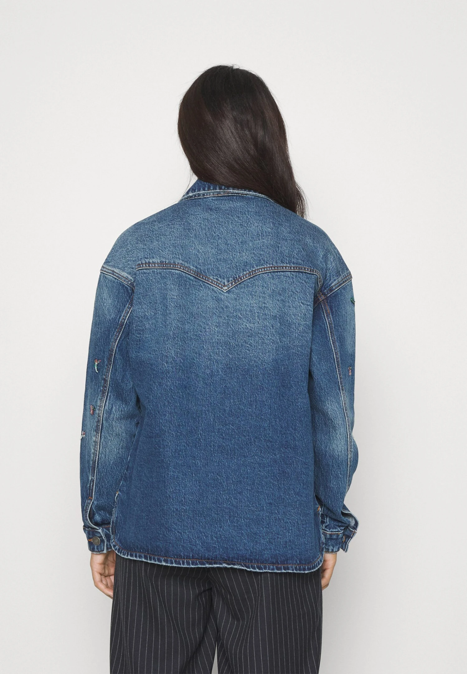 Desigual Savanha - Spijkerjas - Denim Dark Blue 6 Desigual Savanha - Spijkerjas - Denim Dark Blue - Afbeelding 6