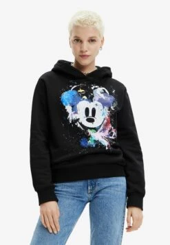 Desigual Disney'S Mickey Mouse - Hoodie - Black