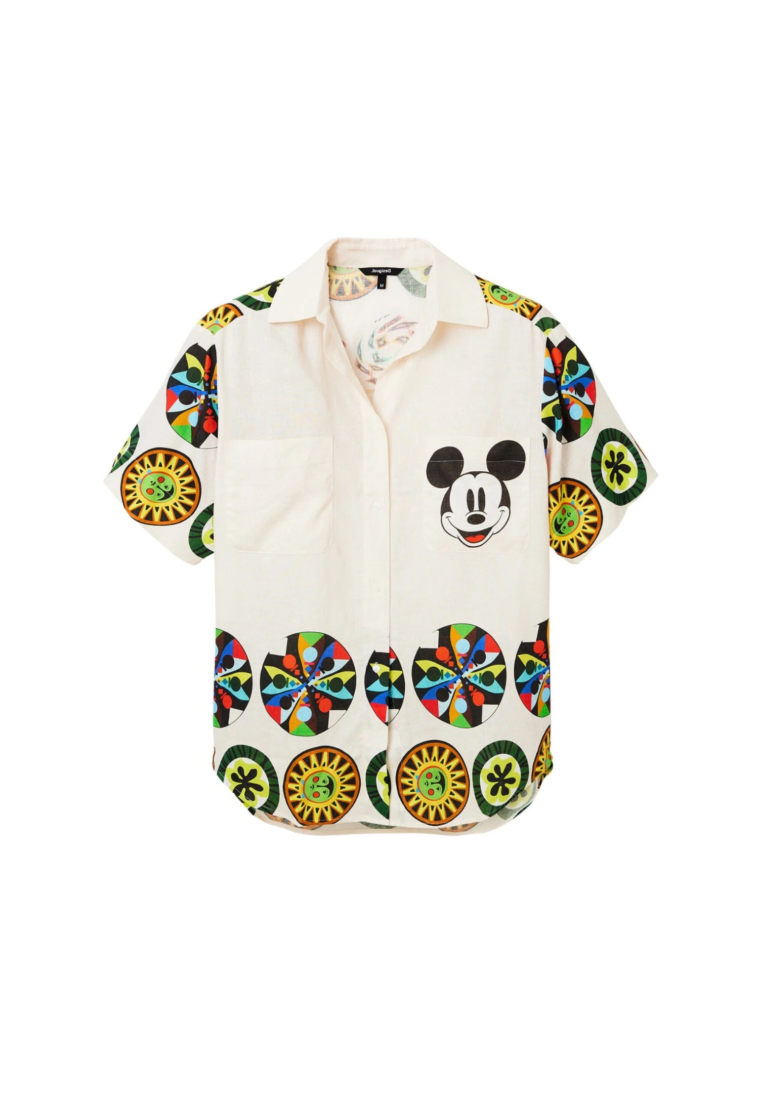 Desigual Designed By M. Christian Lacroix - Overhemdblouse - White 4 Desigual Designed By M. Christian Lacroix - Overhemdblouse - White - Afbeelding 4