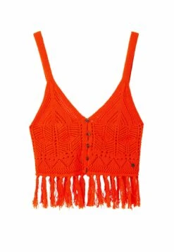 Desigual Crochet Crop - Top - Orange 9 Desigual Crochet Crop - Top - Orange -Desigual 80b6f5d3b47c4bf69dd17a166555e514