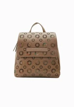 Desigual Small Die Cut - Rugzak - Brown