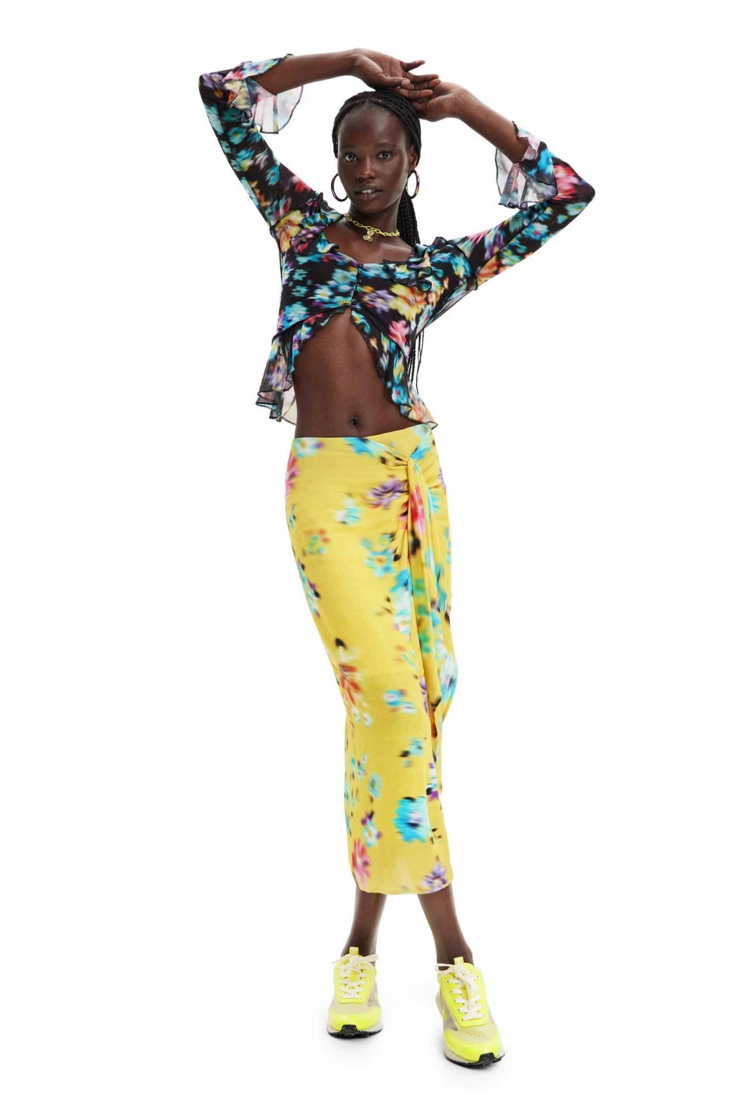 Desigual Laura - Blouse - Black 2 Desigual Laura - Blouse - Black - Afbeelding 2