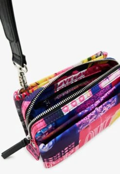 Desigual Small Collage Crossbody - Schoudertas - Multicoloured -Desigual 85e4ffc89925440b878551ab28b8c323