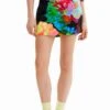 Desigual Fal Tulip - Minirok - Black