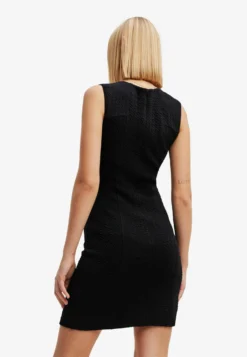 Desigual Textured- Etui-Jurk - Black -Desigual 86b60e14c71e4a1d90554520d6530cfa scaled