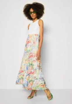 Desigual Vest Quatro - Maxi-Jurk - White -Desigual 872cedf5d9b942e882108f80dba70443 scaled