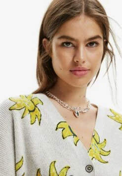 Desigual Knitun Cardigan - Vest - Black/Grey -Desigual 8775e0661f0f421fb56f241820f6ec0d