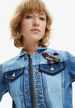 Desigual Denim Trucker - Spijkerjas - Blue 8 Desigual Denim Trucker - Spijkerjas - Blue -Desigual 87f24c4eb0f345d7a22e582dc8987cae