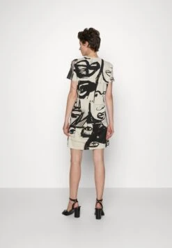 Desigual Vest_Mariscal_Face - Blousejurk - Brown -Desigual 8801ea9d0d79410e92962b1ae53db513