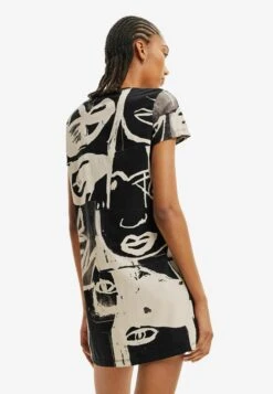 Desigual Face Mini- Jerseyjurk - Black 6 Desigual Face Mini- Jerseyjurk - Black -Desigual 88a663e94c2243629e109e61428ea3d3
