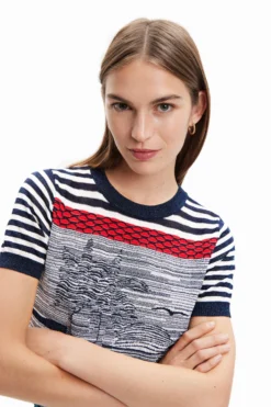 Desigual Sun - T-Shirt Print - Royal -Desigual 88cff11303064d1994efbf896db9d0f5 scaled