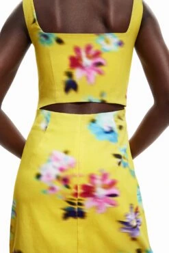 Desigual Vest Nancy - Jurk - Fluorescent Yellow 9 Desigual Vest Nancy - Jurk - Fluorescent Yellow -Desigual 89520b763d474ca2bef3d2b943f3b620