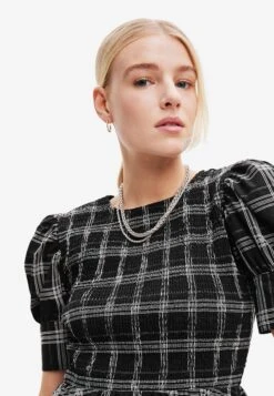 Desigual Check Midi - Jurk - Black 8 Desigual Check Midi - Jurk - Black -Desigual 89d19db0b9af44a199e76483784d87f4
