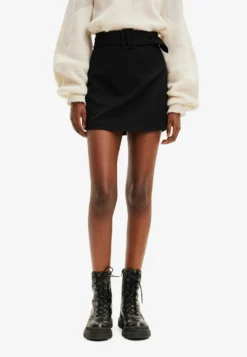 Desigual Embroidered Belt - Minirok - Black