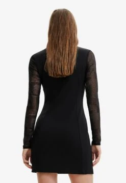 Desigual Distressed Pink Pantherweat - Etui-Jurk - Black -Desigual 8cc0bbdffe5d4675a70eee7a3958d8c9