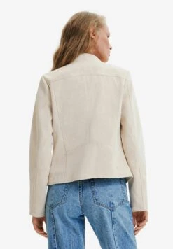 Desigual Suede-Effect Biker - Imitatieleren Jas - White 7 Desigual Suede-Effect Biker - Imitatieleren Jas - White -Desigual 8da3251d942a46269e7c282cca3b4a7b