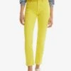 Desigual Straight - Slim Fit Jeans - Yellow