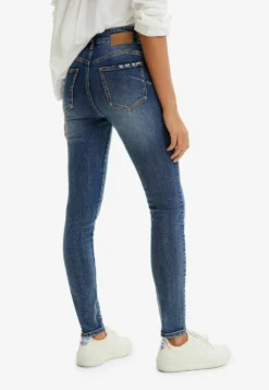 Desigual Rippedlim Push-Up - Slim Fit Jeans - Blue -Desigual 90d1fe7c9571440aa7dfd4cf2007a948 scaled