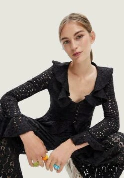 Desigual Tropical Withtraps - Overhemdblouse - Black 6 Desigual Tropical Withtraps - Overhemdblouse - Black -Desigual 9217f99608ca453d906e451b8e3c1471