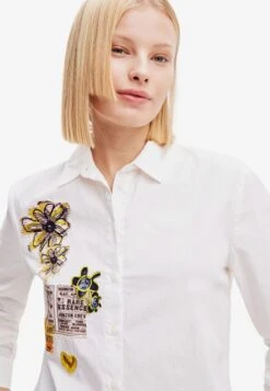 Desigual Overhemdblouse - White -Desigual 92f4e84fa57d4338bbb9fbae8410519d