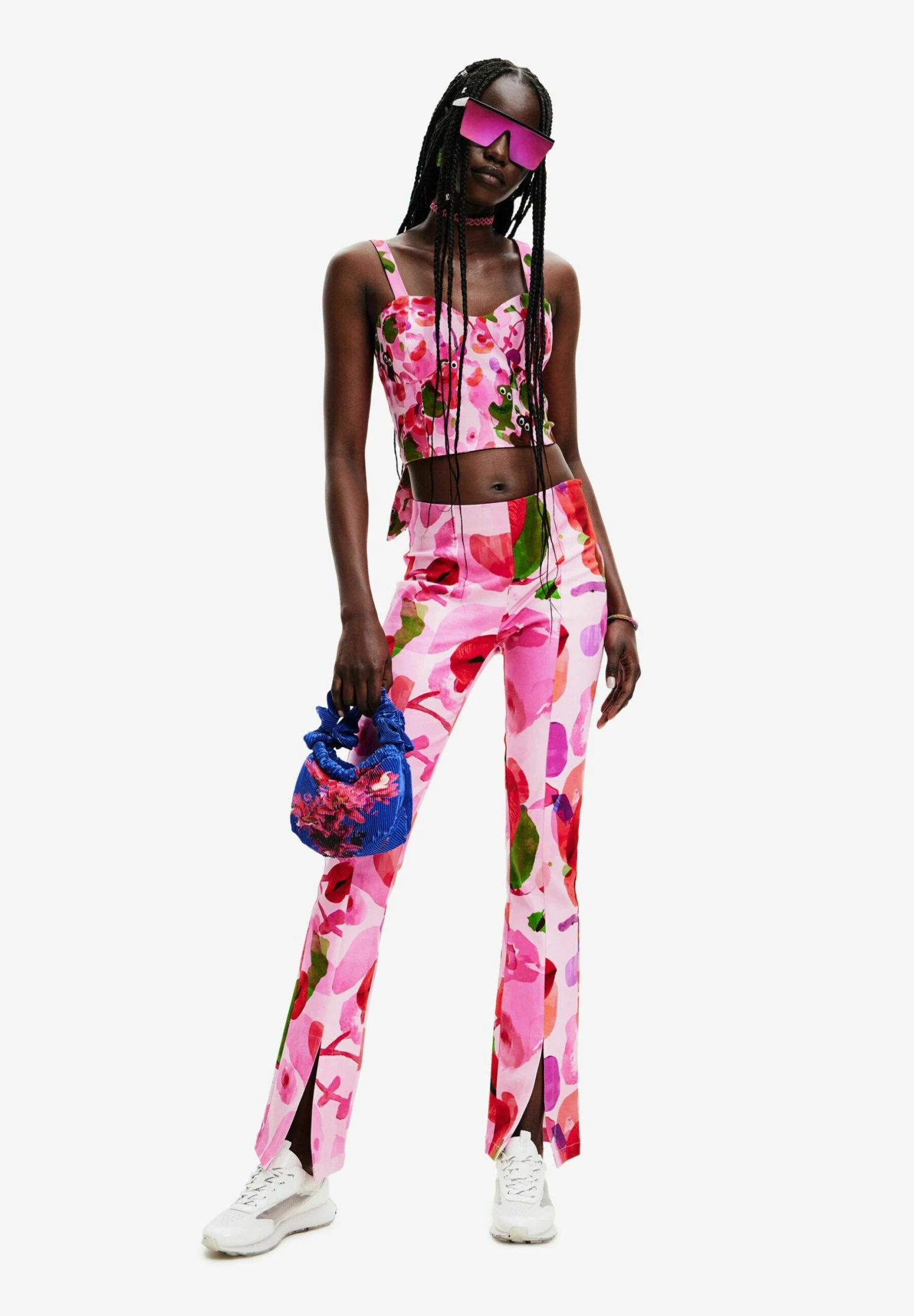 Desigual Designed By M. Christian Lacroix - Broek - Red 2 Desigual Designed By M. Christian Lacroix - Broek - Red - Afbeelding 2