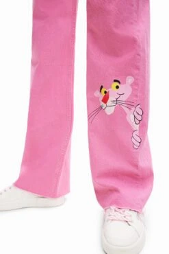Desigual Panther - Flared Jeans - Pink -Desigual 95160269103748aab7a4790ba8c3ef26
