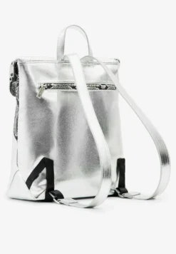 Desigual Mid Size Metallic Patchwork - Backpack - Silver-Coloured 7 Desigual Mid Size Metallic Patchwork - Backpack - Silver-Coloured -Desigual 954c2f9458c04c51b66a548f11f3e643 scaled