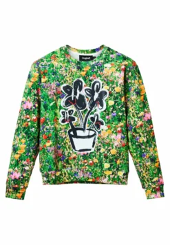 Desigual Floral Plant - Sweater - Green 9 Desigual Floral Plant - Sweater - Green -Desigual 957e5184fddc407b8b4e73e0bbb6f012 scaled