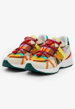 Desigual Patchwork Trekking Details - Sneakers Laag - Multi Coloured -Desigual 96500e87626c47f49250594d17bac1bb
