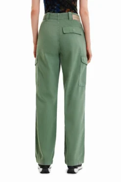 Desigual Pant Sedal - Cargobroek - Bottle Green -Desigual 97abf61d74ec4fd0b6f3706c46929869 scaled